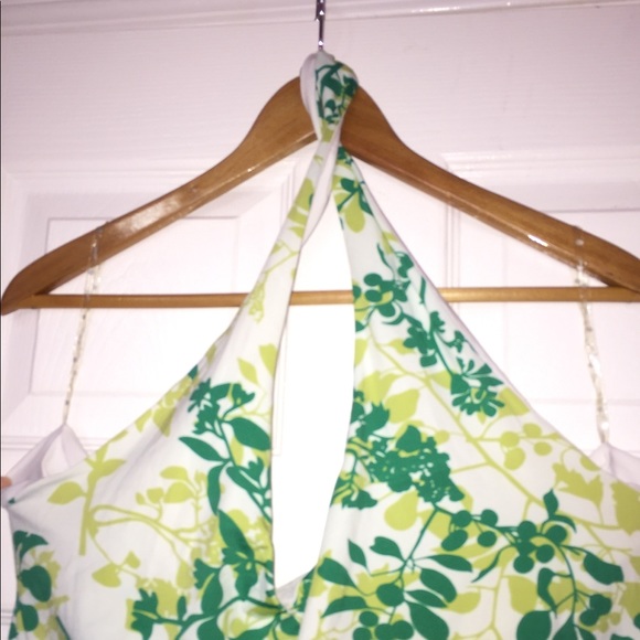 Short Summer Halter Plus Size Dress - Picture 6 of 10